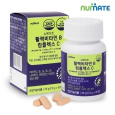 뉴메이트 활력비타민B 컴플렉스C (1박스/2개월분)